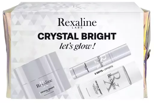 Rexaline Ensemble de 4 pi&egrave;ces Crystal Bright Cream