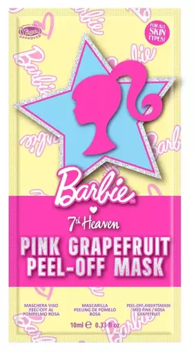 7th Heaven Masque visage peel-off Barbie Pamplemousse rose 10 ml