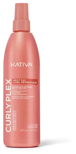 Kativa Spray rafra&icirc;chissant et red&eacute;finissant les boucles Curly Plex 225 ml