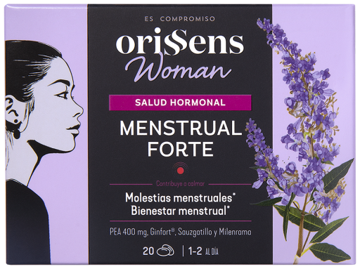 Orissens Forte menstruel pour femme 20 capsules
