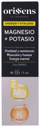 Magn&eacute;sium + Potassium 15 comprim&eacute;s