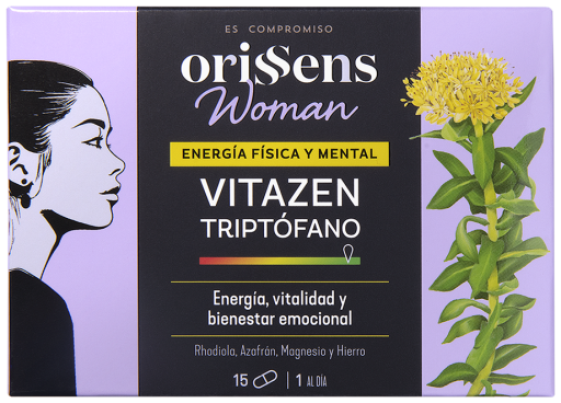 Orissens Comprim&eacute;s de tryptophane Vitazen pour femmes, 15 comprim&eacute;s