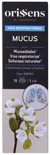 Mucus 15 comprim&eacute;s