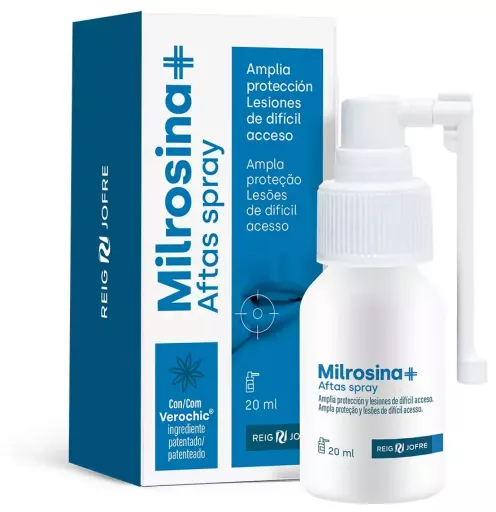 Spray anti-aphtes Milrosina+ 20 ml