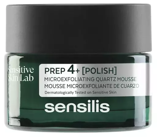 Sensilis Prep4+ [Polish] Mousse micro-exfoliante au quartz 40 ml